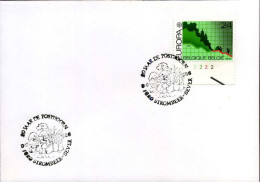 2212 Met Plaatnummer Op Enveloppe - 1981-1990