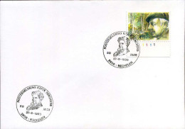 2228 Met Plaatnummer Op Enveloppe - 1981-1990