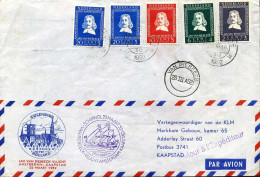 Nederland - Jan Van Riebeeck Vlucht Amsterdam-Kaapstad, 25 Maart 1952 - Covers & Documents