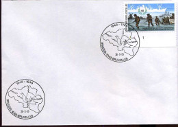België -2188 Op Envelop Met Eerstedag Afstempeling - 1981-1990