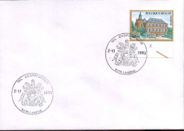 België -2196 Op Envelop Met Eerstedag Afstempeling - 1981-1990