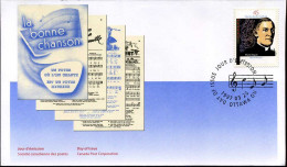 Canada - FDC - Charles-Emile Gadbois - 1991-2000