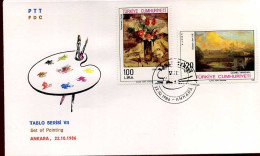 Turkije - FDC - Set Of Paintings - FDC