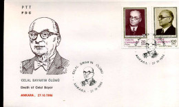 Turkije - FDC - Death Of Celal Bayar - FDC