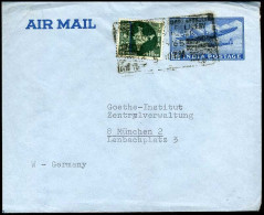 India - Cover To München, Germany - Storia Postale