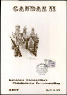 België - 1912 - Gandae II, Nationale Competitieve Filatlelische Tentoonstelling - Cartas & Documentos