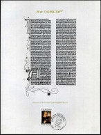 België - 1972 (Europa CEPT) Op Bladzijde Uit De 42-lijnige Gutenbergbijbel 1452-55 - Cartas & Documentos