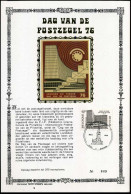 België - Luxeblad Op Zijde 1803, Dag Van De Postzegel - Cartas & Documentos