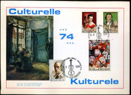 België - 1708/11 - Culturele Op Herdenkingskaart - Cartas Commemorativas - Emisiones Comunes [HK]