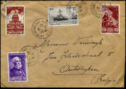 France - Cover To Antwerp, Belgium - Storia Postale