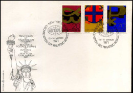 Liechtenstein - FDC - Interpex New York 1971 - FDC