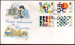 Great-Britain - FDC - British Achievement In Chemistry - 1971-1980 Decimal Issues