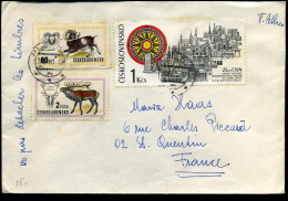 Cover To St-Quentain, France - Covers & Documents