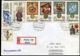 Registered Cover To Luxemburg - Storia Postale