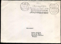 Cover To Marcinelle, Belgium - Lettres & Documents