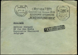 Cover To Marcinelle, Belgium - Lettres & Documents