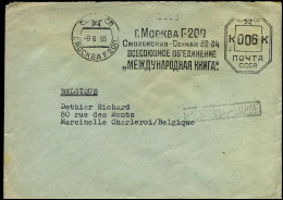 Cover To Marcinelle, Belgium - Lettres & Documents