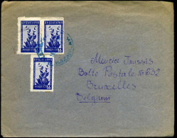 Cover To Brussels, Belgium - Storia Postale