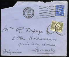 Cover Uit Engeland - Strafport / Taxe - TX44 - Lettres & Documents