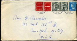 Cover Naar New York, U.S.A. - Lettres & Documents