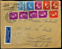 Cover Naar New York, U.S.A. - Lettres & Documents