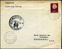 Cover Naar Leipzig, DDR - "Sonderflug Leipzig" - Covers & Documents