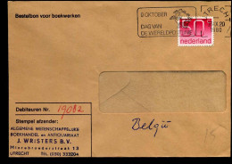Cover Naar België - "Algmene Wetenschappelijke Boekhandel En Antiquariaat J. Wristers B.V." - Covers & Documents