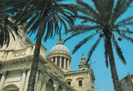 Cartolina Comiso ( Ragusa ) Cupola S.s. Annunziata - Ragusa