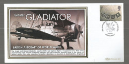 GLOSTER GLADIATOR  , BRITISH AIRCRAFT OF WORLD WAR II , 60 TH . ANIVERSARY OF VE DAY , DOVER KENT 8/05/05 - Collections