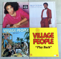 Vinyles 33T / Maxi 45T - Lot 4 Disques - Village People / Anita Ward / Billy Ocean - Disco & Pop