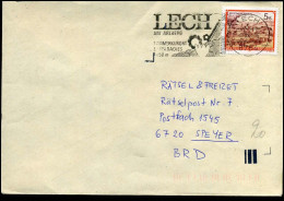 Cover To Speyer, Germany - Storia Postale