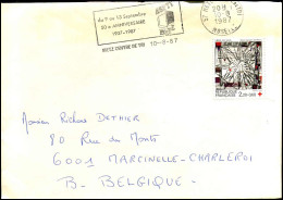 Cover To Marcinelle, Belgium - Storia Postale