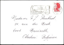 Cover To Marcinelle, Belgium - Storia Postale