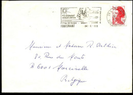 Cover To Marcinelle, Belgium - Storia Postale