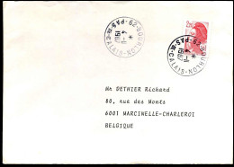 Cover To Marcinelle, Belgium - Storia Postale