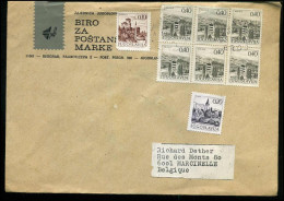 Cover From Yugoslavia To Marcinelle, Belgium - Storia Postale