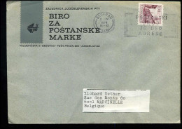 Cover From Yugoslavia To Marcinelle, Belgium - Covers & Documents