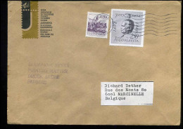 Cover From Yugoslavia To Marcinelle, Belgium - Briefe U. Dokumente