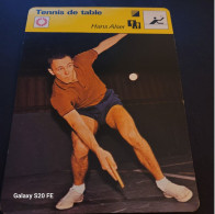 Sport Tennis De Table ** Ping-Pong  **Hans Alser - Sport