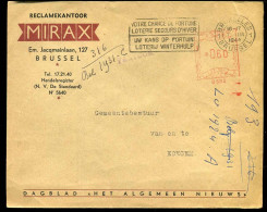 Cover Van Brussel Naar Edegem - "Reclamekantoor Mirax, Brussel" - ...-1959