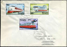 Cover From Mongolia To Luxemburg - Mongolië