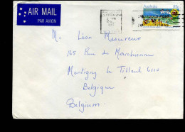 Cover To Montigny Le Tilleul, Belgium - Storia Postale
