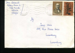 Cover To Luxemburg - Lettres & Documents