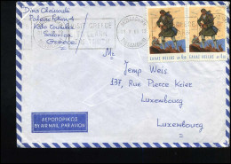 Cover To Luxemburg - Briefe U. Dokumente