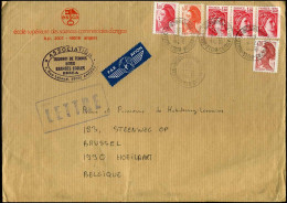 Cover To Hoeilaart, Belgium - 'Association, Tournoi De Tennis Inter Grandes Ecoles, ESSCA' - Storia Postale