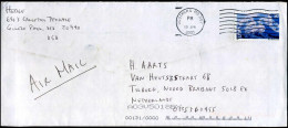 Cover To Utrecht, Netherlands - Cartas & Documentos