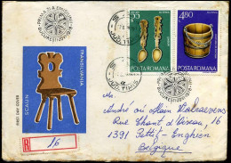 Registered Cover To Petit-Enghien, Belgium - Storia Postale