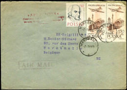 Cover To Marcinelle, Belgium - Lettres & Documents