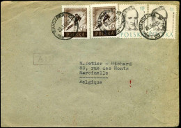 Cover To Marcinelle, Belgium - Lettres & Documents