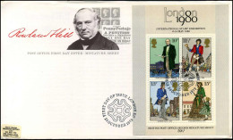 UK - FDC - London 1980, International Stamp Exhibition - 1971-1980 Decimal Issues